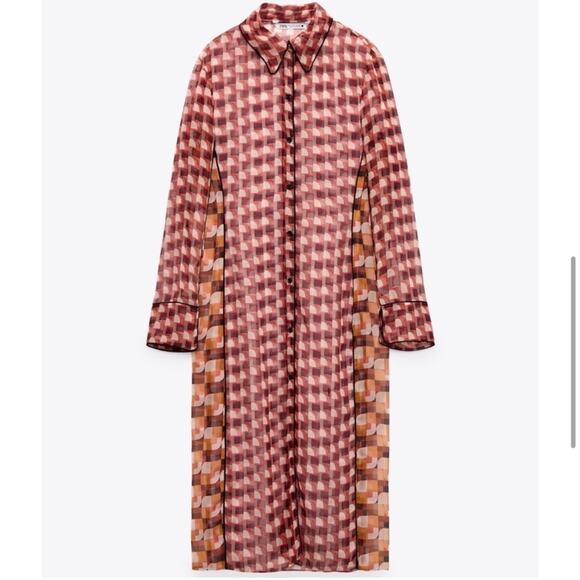 ZARA Tunic Size Extra Small XS - Picture 8 of 13